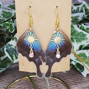 Butterfly Wing Dangle Earrings